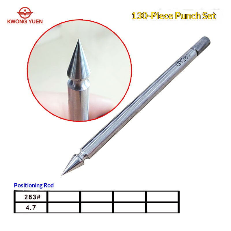 KWONG YUEN 130-Piece Punch Set Series GY0295