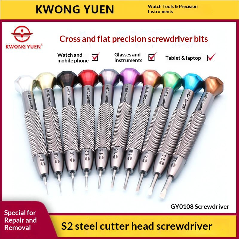 KWONG YUEN GY0108 - 10-piece Screwdriver Rotating Set
