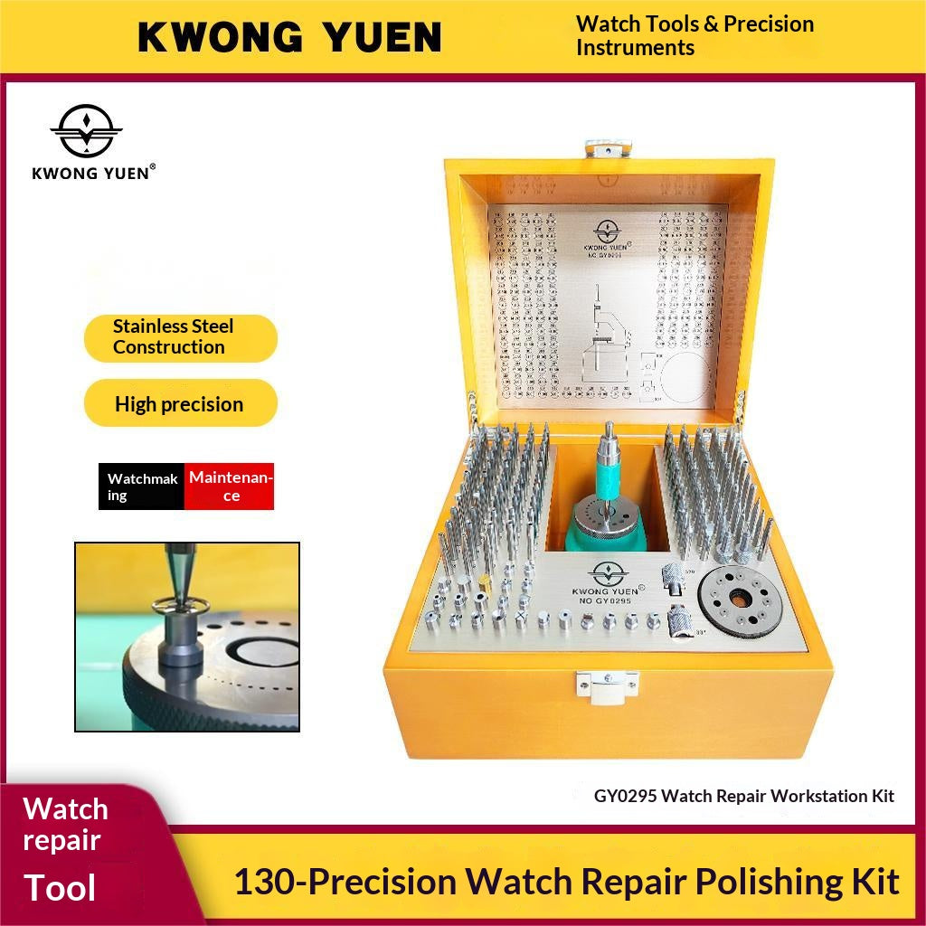 KWONG YUEN 130-Piece Punch Set Series GY0295