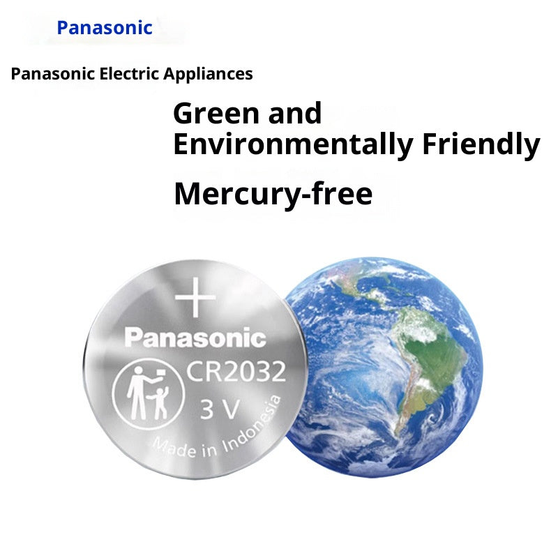Panasonic Button Lithium Battery 5 Pieces Card Pack