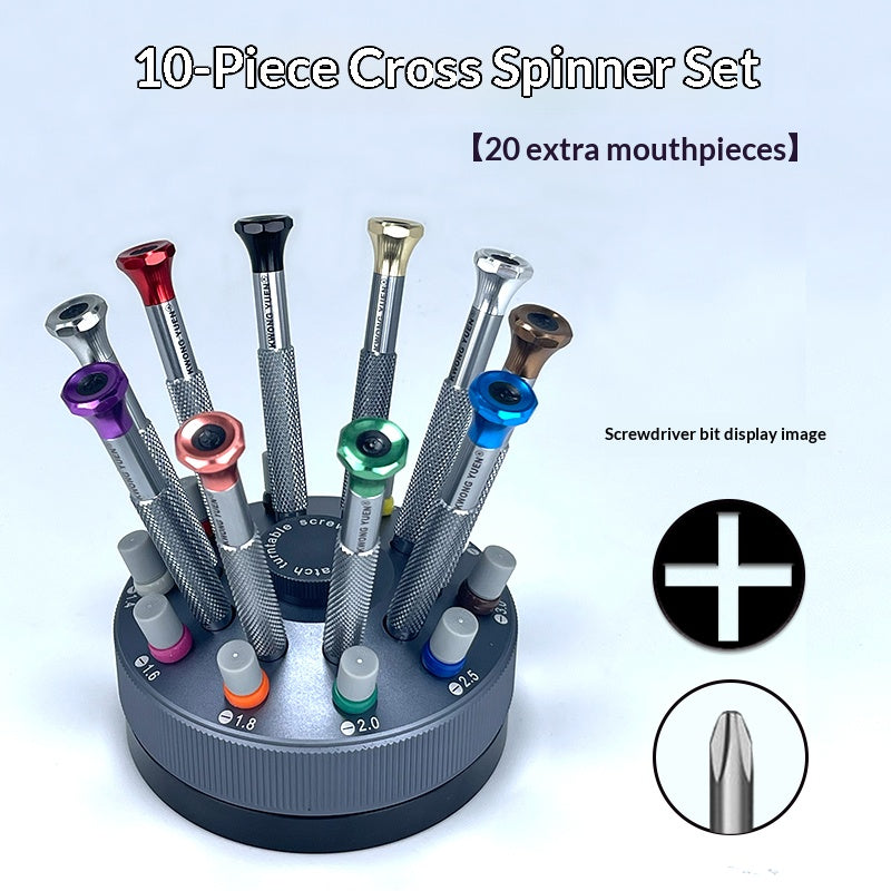KWONG YUEN GY0108 - 10-piece Screwdriver Rotating Set