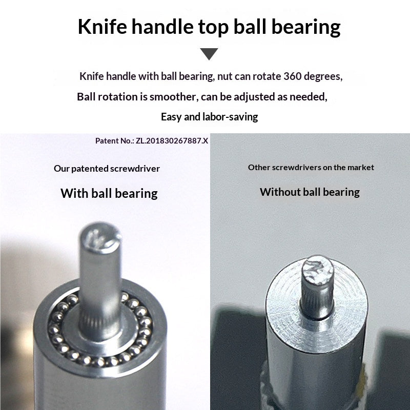 KWONG YUEN GY0108 - 10-piece Screwdriver Rotating Set