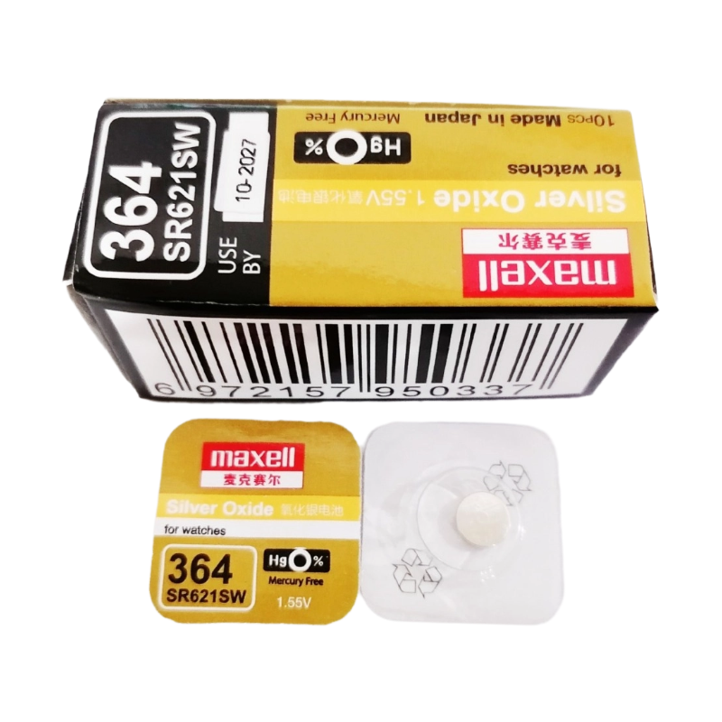Maxell Silver Oxide Battery