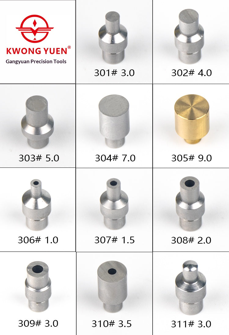 KWONG YUEN 130-Piece Punch Set Series GY0295
