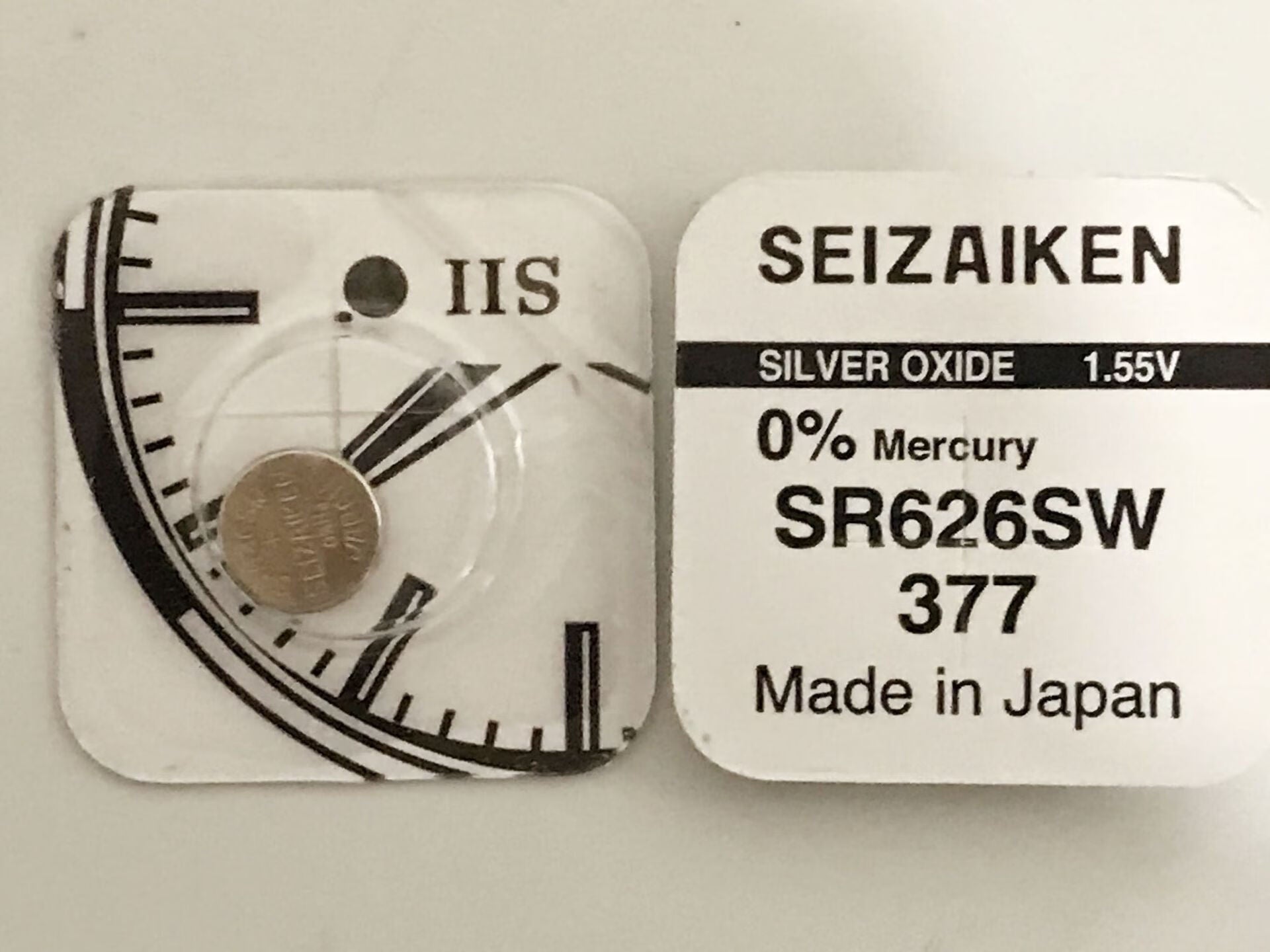 SEIZAIKEN Silver Oxide Battery