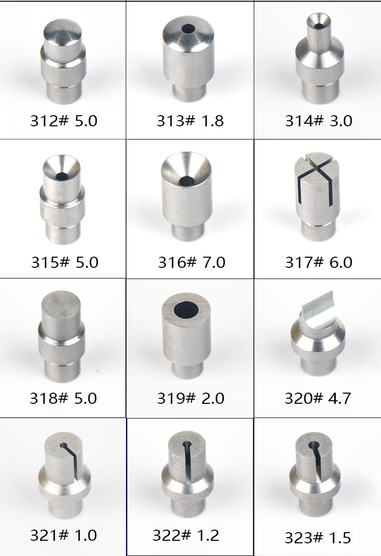 KWONG YUEN 130-Piece Punch Set Series GY0295