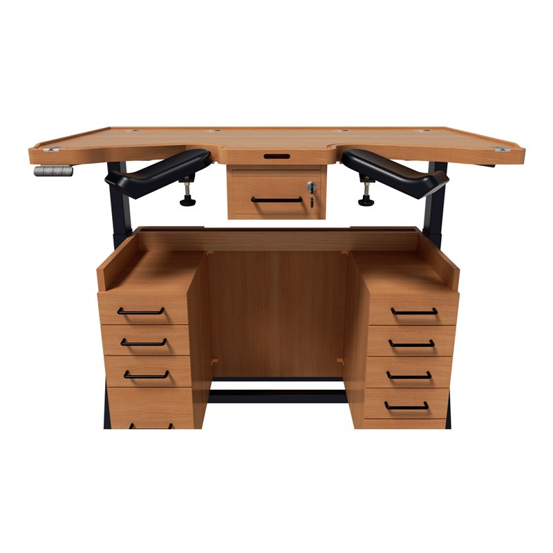 BIAO JIANG Master Edition Beech Electric Height Adjustable Workbench