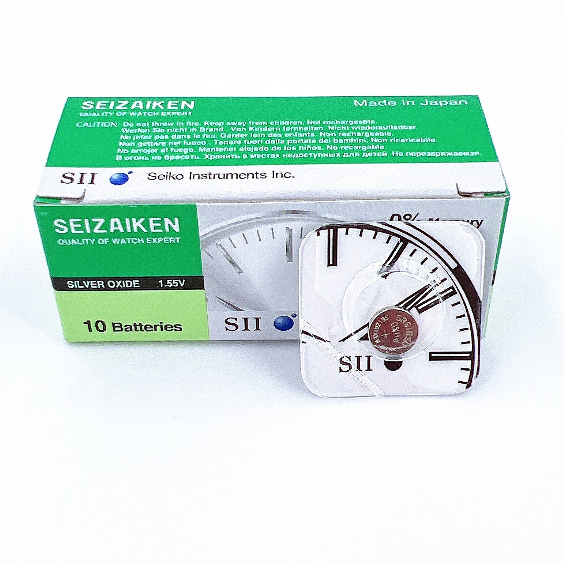 SEIZAIKEN Silver Oxide Battery