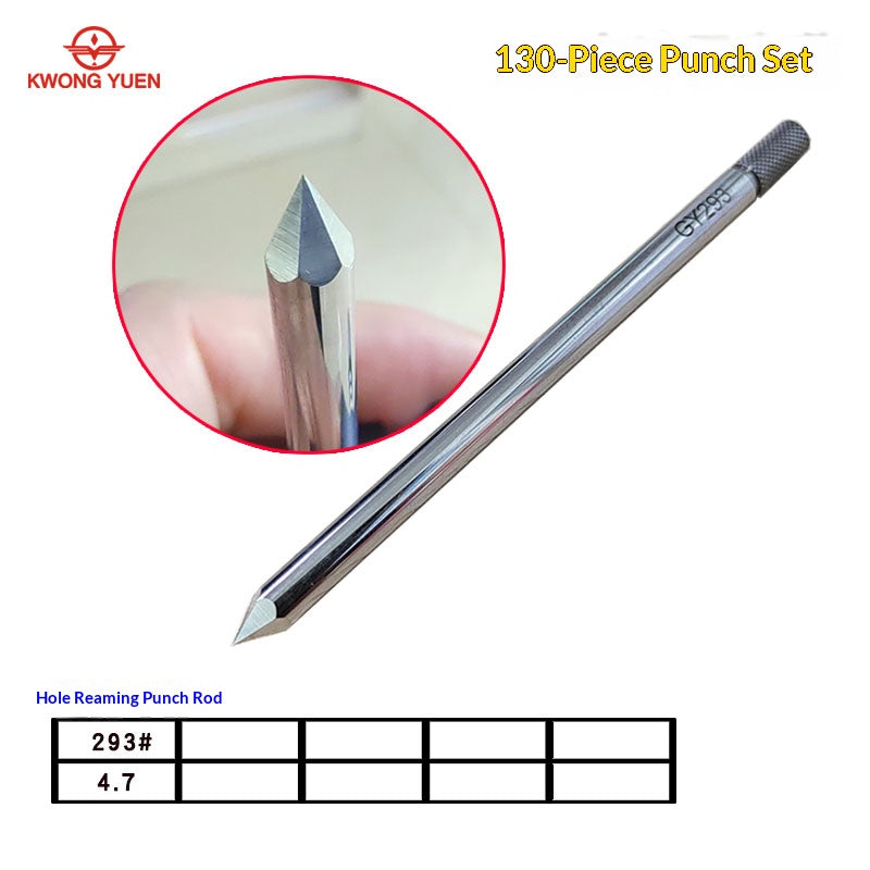 KWONG YUEN 130-Piece Punch Set Series GY0295