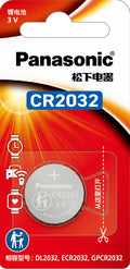 Panasonic Button Lithium Battery 1 Piece Card Pack