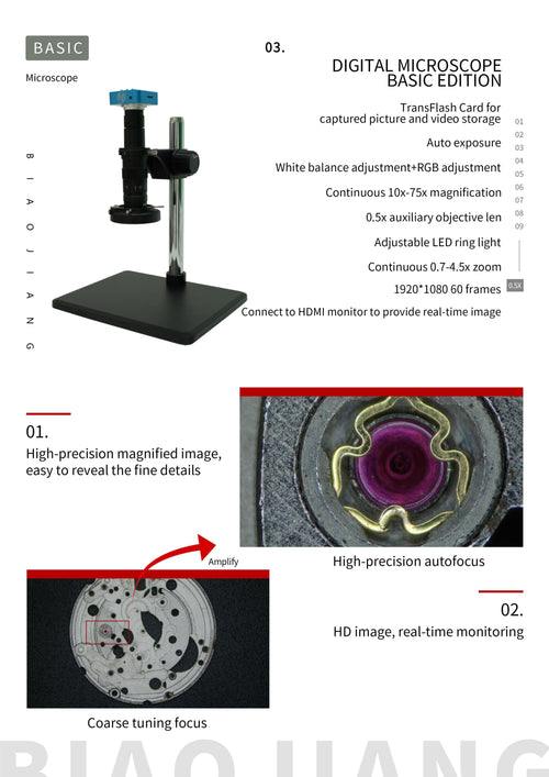 BIAO JIANG Entry-level Microscope