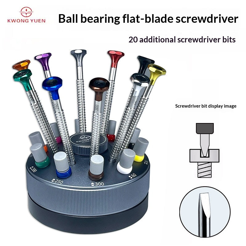 KWONG YUEN GY0242 - 10-Piece Screwdriver Rotating Set
