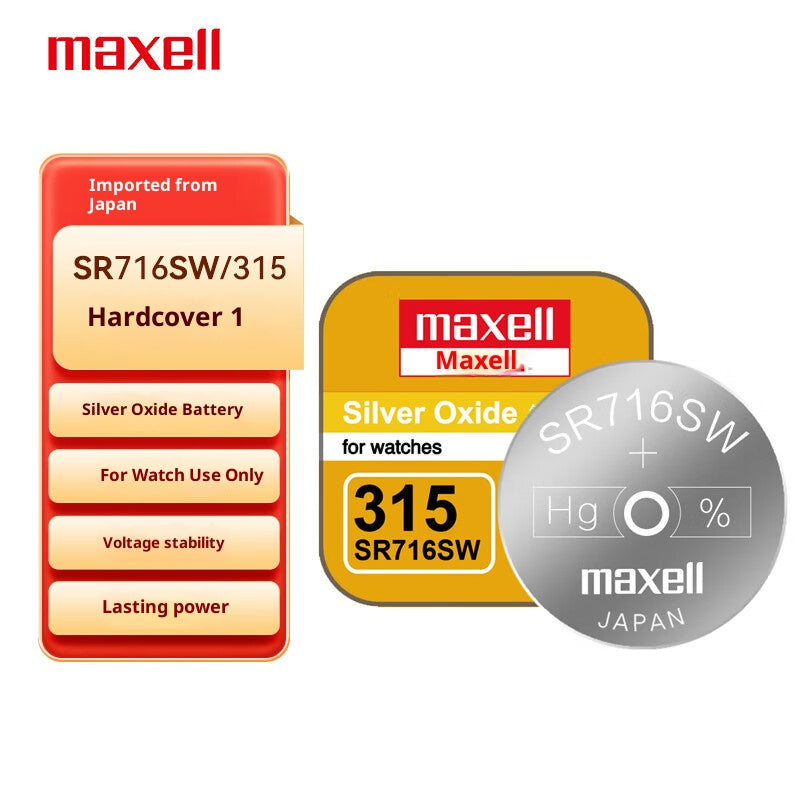 Maxell Silver Oxide Battery