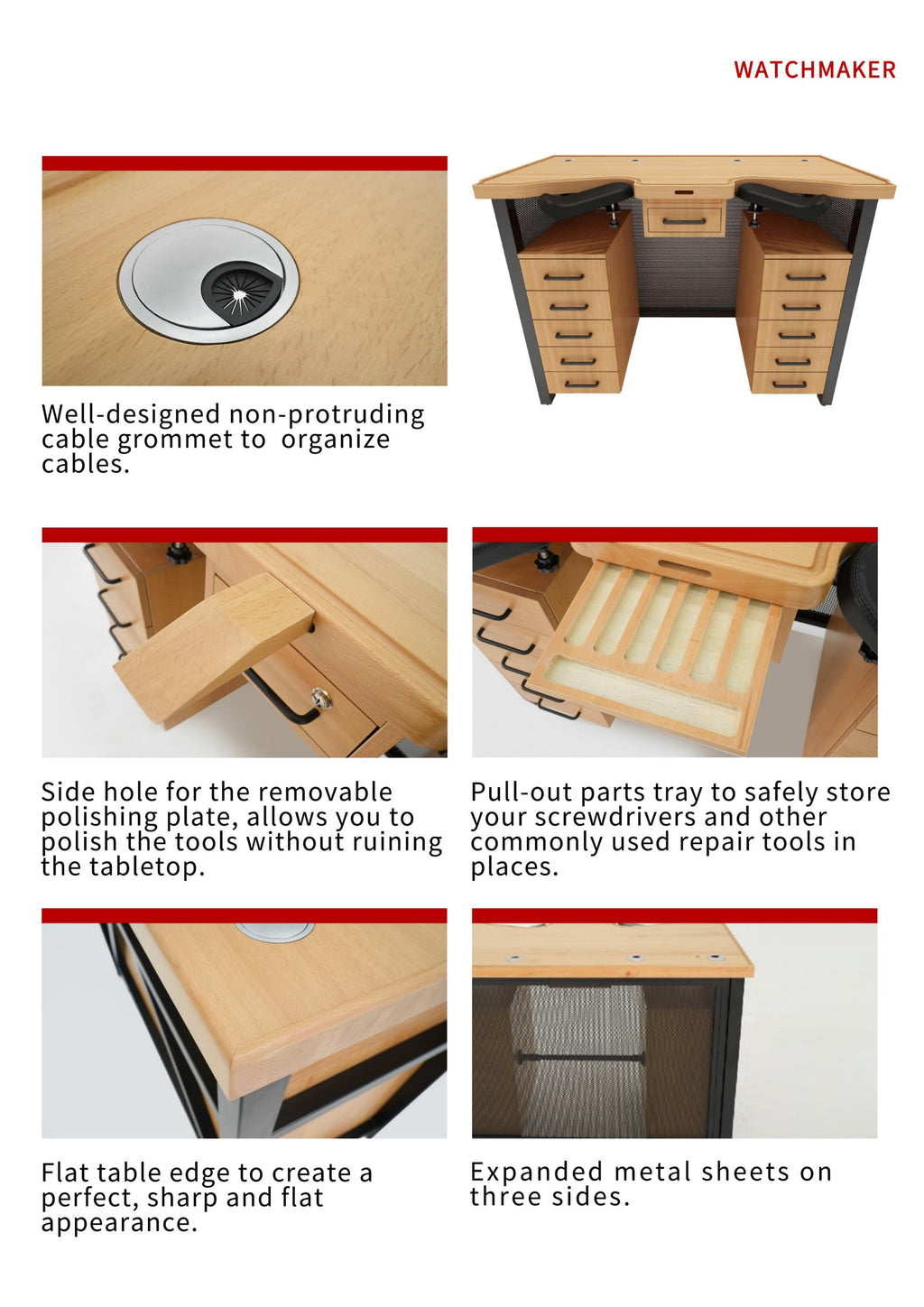 BIAO JIANG Standard Version Beech Repair Workbench