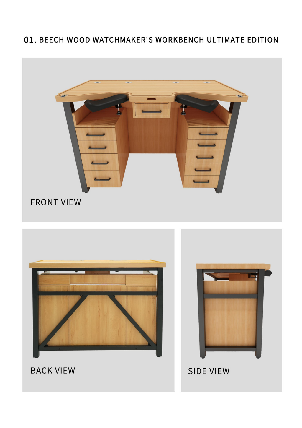 BIAO JIANG Flagship Beech Repair Workbench