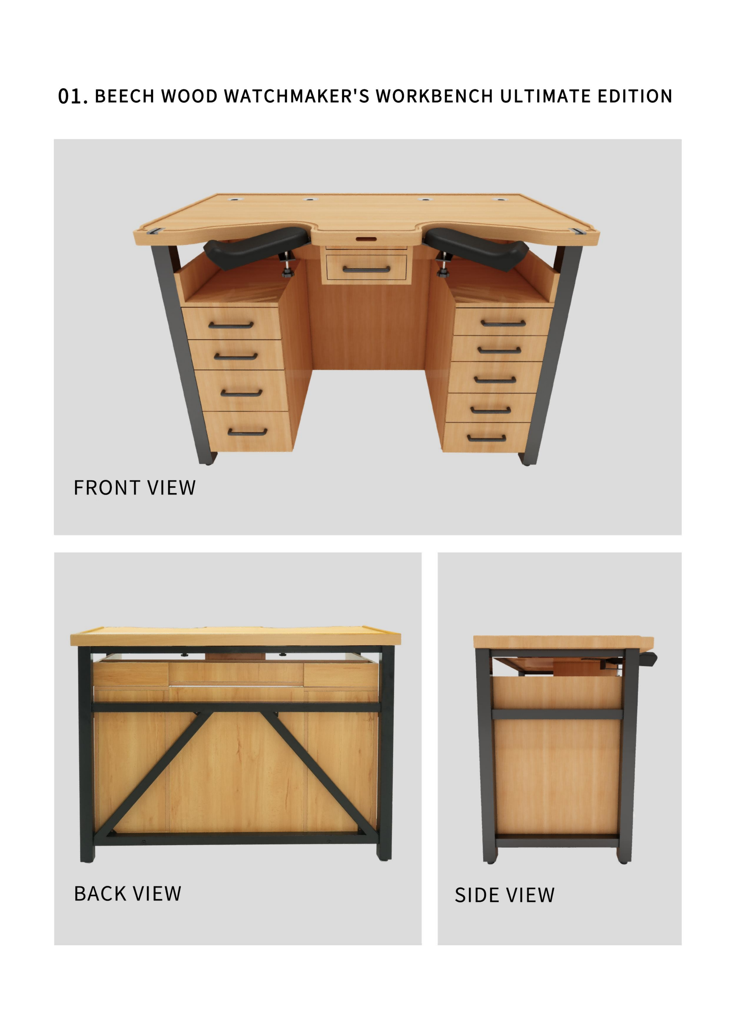 BIAO JIANG Flagship Beech Repair Workbench